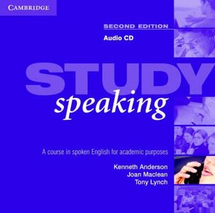 Аудіодиск «Study Speaking 2nd edition. Audio CD: A Course in Spoken English for Academic Purposes