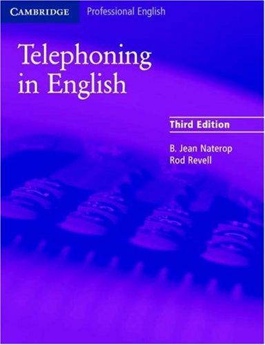 Підручник «Cambridge Telephoning in English 3rd Edition Book