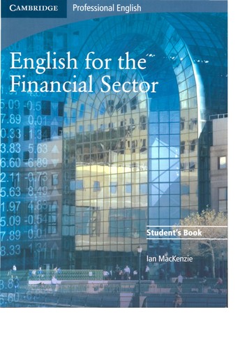 Підручник «English for the Financial Sector Student's Book