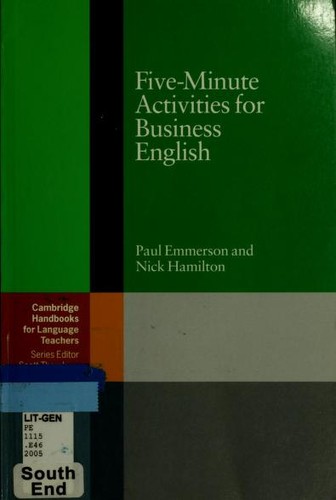 Посібник «Cambridge Handbooks for Language Teachers: Five-Minute Activities for Business English