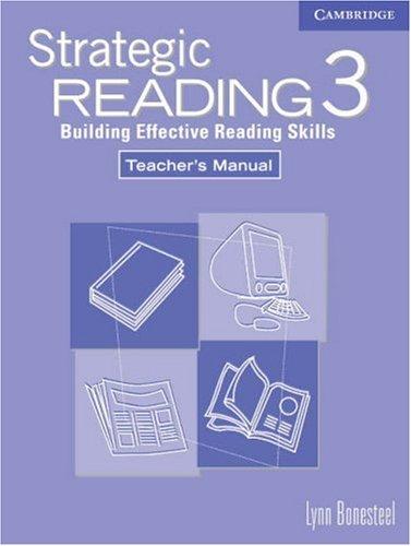 Книга для вчителя «Strategic Reading 3. Teacher's manual