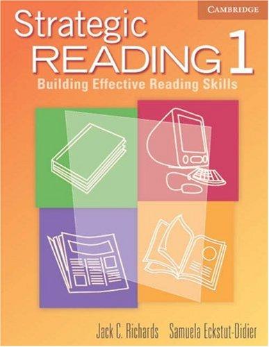Підручник «Strategic Reading 1. Student's book