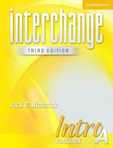 Робочий зошит «Interchange 3rd Edition Intro A. Workbook