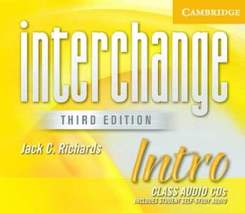Аудіодиск «Interchange 3rd edition Intro. Class Audio CDs (комплект із 3 аудіодисків)