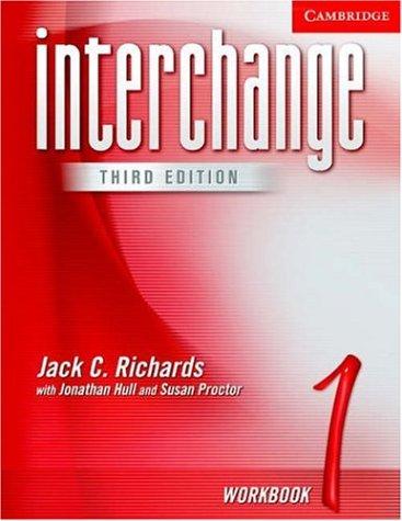 Робочий зошит «Interchange 3rd edition 1. Workbook