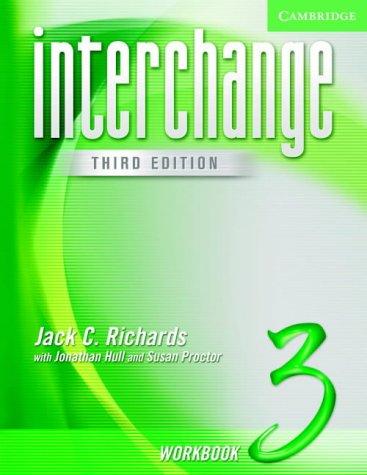 Робочий зошит «Interchange 3rd edition 3. Workbook
