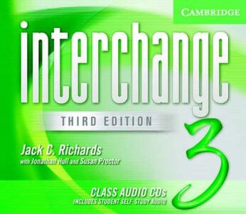 Аудіодиск «Interchange 3rd edition 3. Class Audio CDs (комплект із 3 аудіодисків)