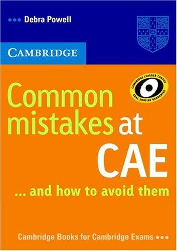 Посібник «Common Mistakes at CAE: and How to Avoid Them