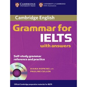 Посібник «Cambridge Grammar for IELTS Student's Book with Answers and Audio CD(підручник+аудіодиск)