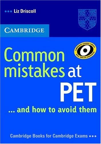 Посібник «Common Mistakes at PET: And How to Avoid Them