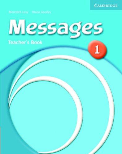 Книга для вчителя «Messages 1 Teacher's Book