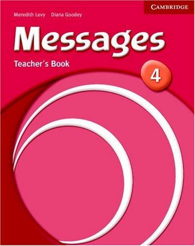 Книга для вчителя «Messages 4 Teacher's Book