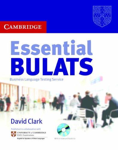 Підручник «Essential BULATS Student's Book with Audio CD and CD-ROM