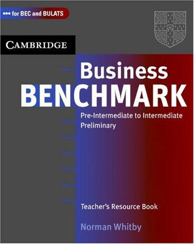 Посібник «Business Benchmark Pre-Intermediate to Intermediate Teacher's Resource Book