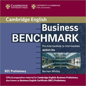 Аудіодиск «Business Benchmark Pre-int/Inter BEC Preliminary Ed. Audio CDs (2)