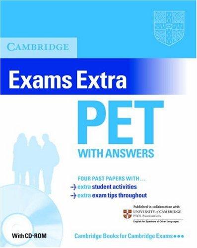Підручник «Cambridge Preliminary English Test Extra Student's Book with answers + CD (підручник + відповіді + аудіодиск)
