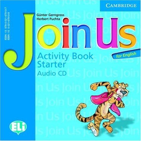Аудіодиск «Join Us for English Starter Activity Book Audio CD