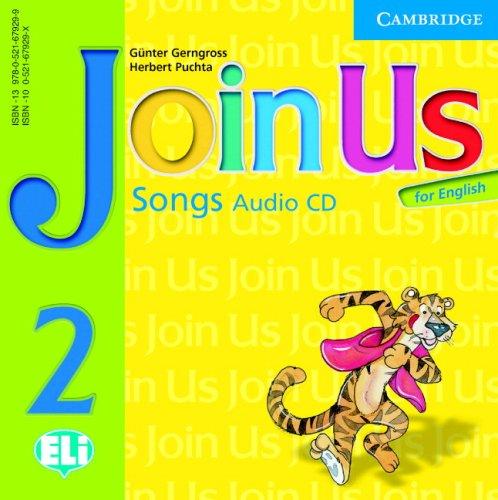 Аудіодиск «Join Us for English 2 Songs Audio CD: Level 2
