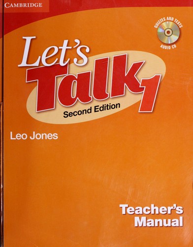 Книга для вчителя «Let's Talk Level 1 Teacher's Manual with Audio CD