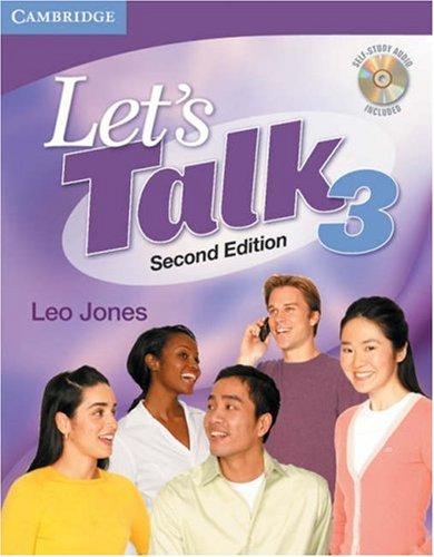 Підручник «Let's Talk Level 3 Student's Book with Self-study Audio CD