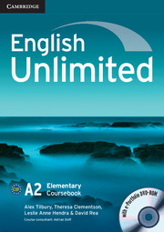 Посібник «English Unlimited Elementary Coursebook with e-Portfolio