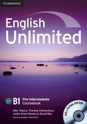 Посібник «English Unlimited Pre-intermediate Coursebook with e-Portfolio