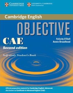 Підручник «Objective CAE 2nd edition. Self-study Student's Book