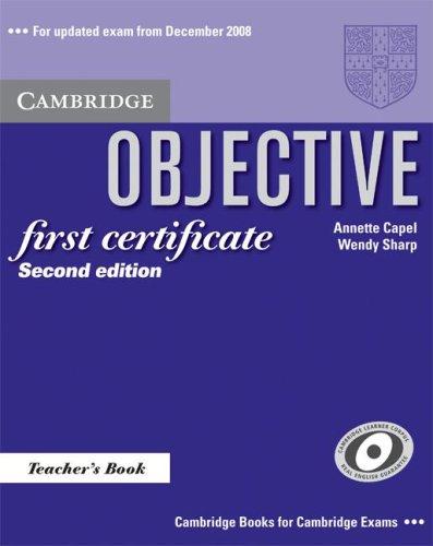 Книга для вчителя «Objective FCE 2nd edition. Teacher's Book