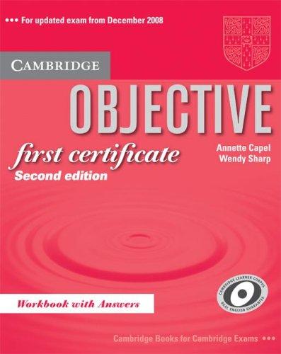 Робочий зошит «Objective FCE 2nd edition. Workbook with answers