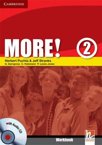 Посібник «More! Level 2 Workbook with Audio CD