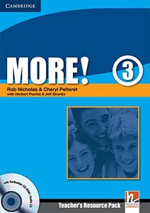 Аудіодиск «More! Level 3 Teacher's Resource Pack with Testbuilder CD-ROM/Audio CD