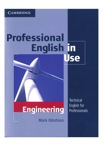 Підручник «Professional English in Use Engineering