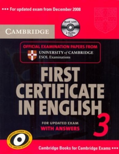 Комплект книг «Cambridge FCE 3 Self-study Pack for update exam