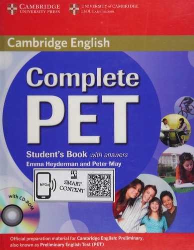 Робочий зошит «Complete PET. Workbook with answers with Audio CD