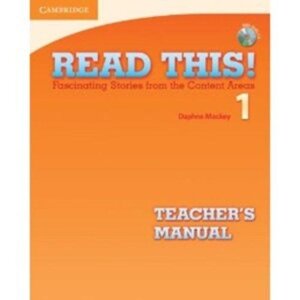 Книга для вчителя «Read This! 1 Teacher's Manual + CD