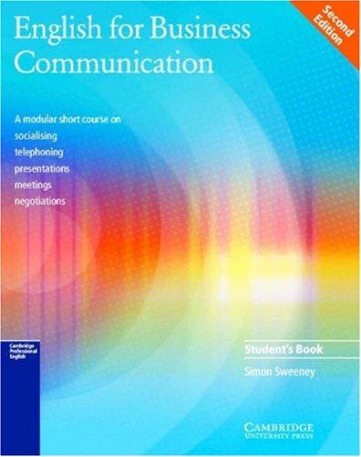 Підручник «English for Business Communication 2nd Edition. Student's Book