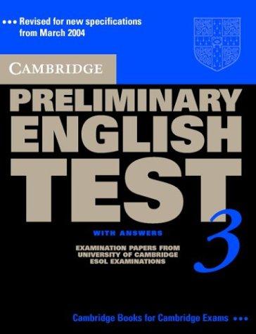 Комплект книг «Cambridge PET 3 Self-study Pack
