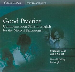 Аудіодиск «Good Practice (2) Audio CD Set Communication Skills in English for the Medical Practitione