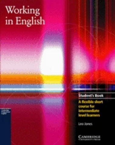 Підручник «Working in English. Student's Book