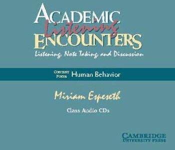 Аудіодиск «Academic Listening Encounters: Human Behavior Class Audio CDs (4) : Listening, Note Taking, and Discussion