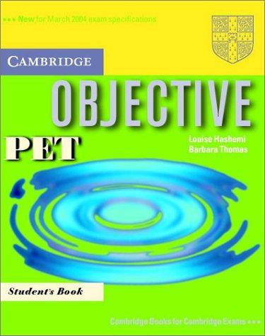 Підручник «Objective PET. Student's Book