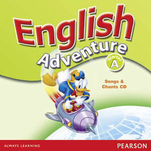 Посібник «English Adventure Starter A Songs CD (аудіодиск)