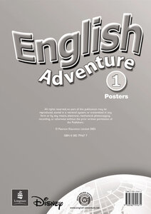 Посібник «English Adventure Level 1 Posters (плакати)