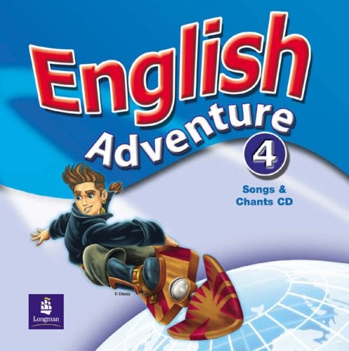 Посібник «English Adventure Level 4 Songs CD (аудіодиск)