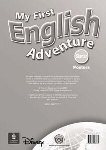 Посібник «My First English Adventure Starter Posters (плакати)