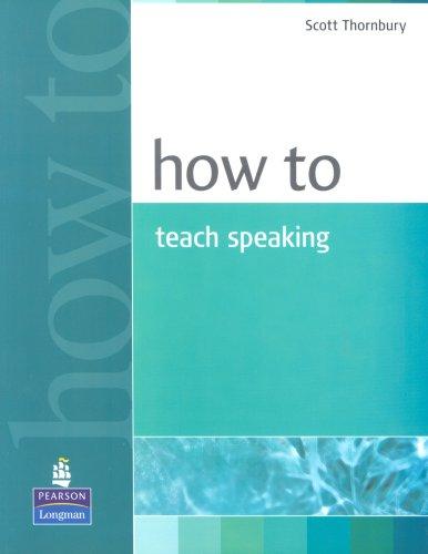 Посібник «How to Teach Speaking (підручник)