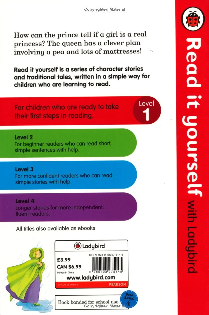 The Princess and the Pea - Read it yourself with Ladybird : Level 1