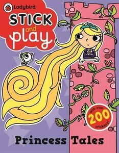 Посібник «Princess Tales: Ladybird Stick and Play Activity Book
