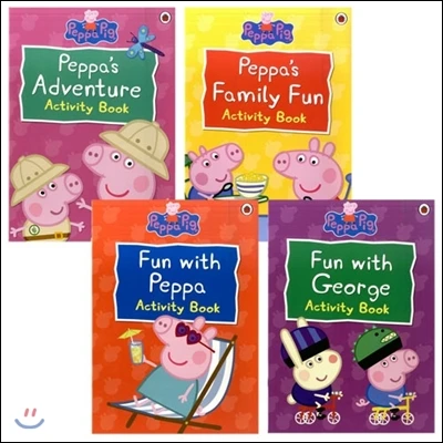 Комплект книг «Peppa Pig: Peppa's Adventure. Activity Pack 2014