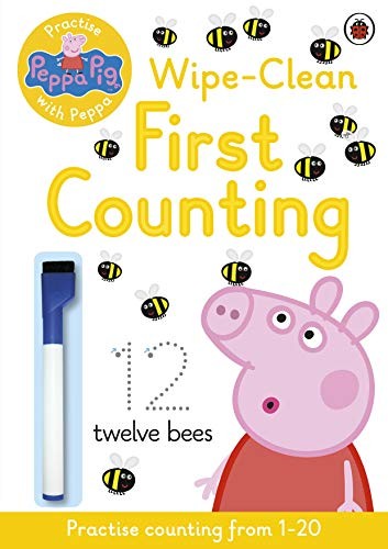 Practise with Peppa: Wipe-Clean First Counting